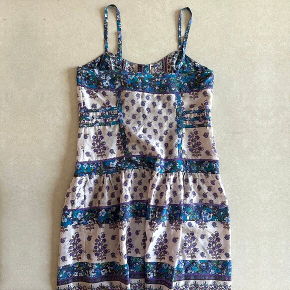 RARE Rebecca Taylor Floral SS 2009 Silk Dress ASO Mitchie Torres (Demi Lovato) - Picture 6 of 12